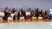BASC Executive Directors at the C5 Coordination Center of the State of Jalisco.
