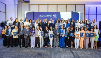 BASC-certified companies recognized during the BASC Dominicana National Congress. 